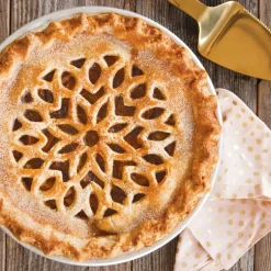 12 Inch Lattice & Hearts Reversible Pie Top Cutter