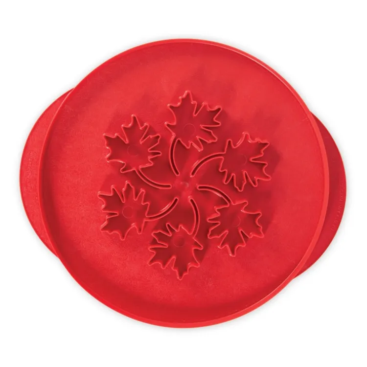 12 Inch Leaves & Apples Reversible Pie Top Cutter