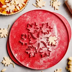 12 Inch Leaves & Apples Reversible Pie Top Cutter