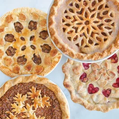 12 Inch Leaves & Apples Reversible Pie Top Cutter
