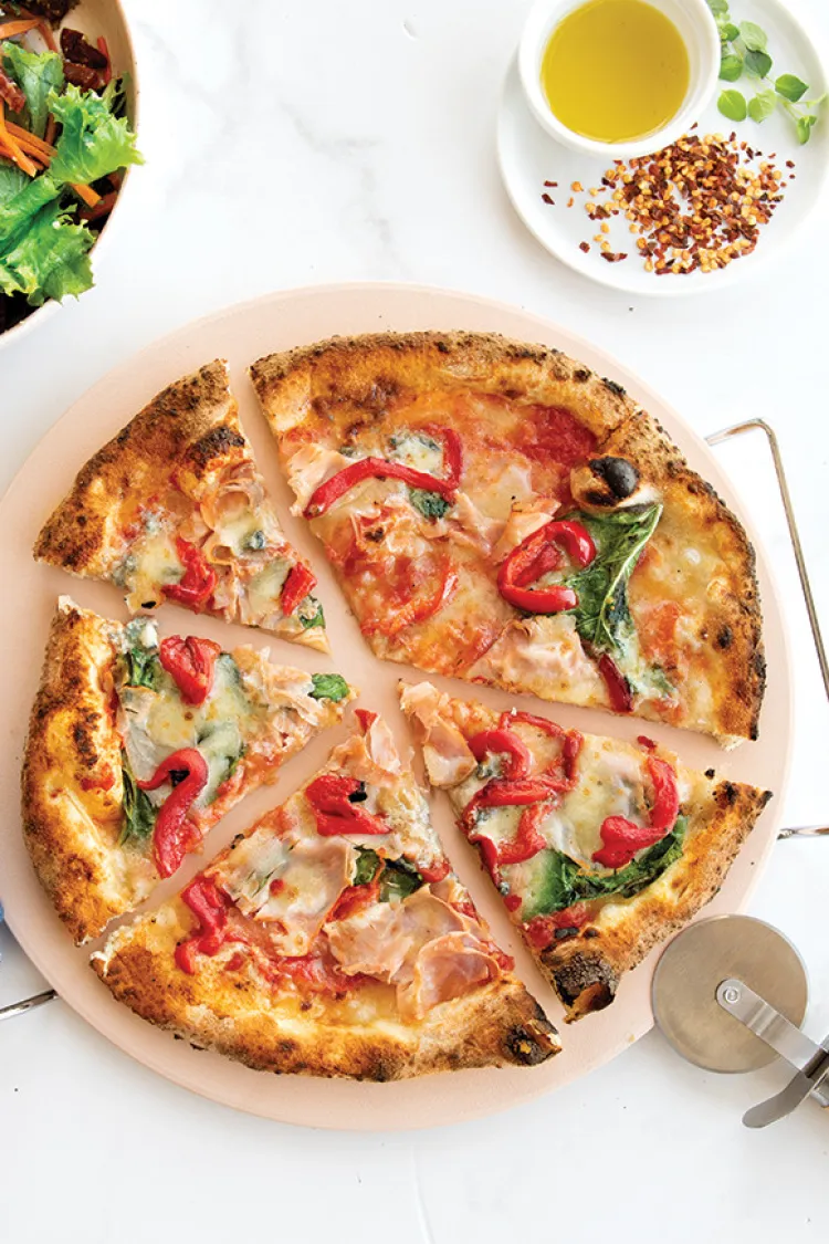 13 Inch Pizza Stone Set