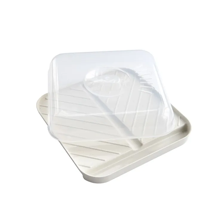 Medium Slanted Bacon Tray with Lid