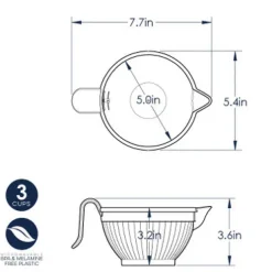 Micro Mix & Melt Bowl - White