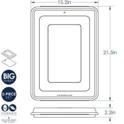 Naturals® Big Sheet Pan with Lid