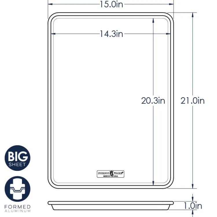 Naturals® Big Sheet Pan with Lid