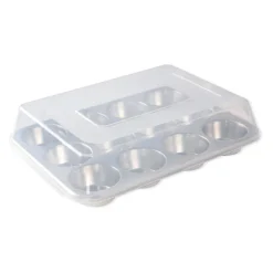 Naturals® 12 Cavity Muffin Pan with High-Domed Lid