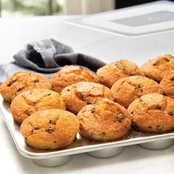 Naturals® 12 Cavity Muffin Pan with High-Domed Lid