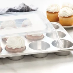 Naturals® 12 Cavity Muffin Pan with High-Domed Lid