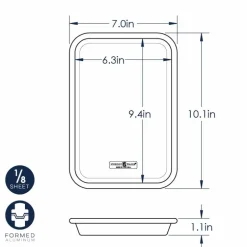 Naturals® Eighth Sheet Pan
