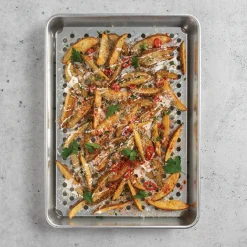 Naturals® High Sided Half Sheet Pan with Multi-Task Oven & Cooling Rack