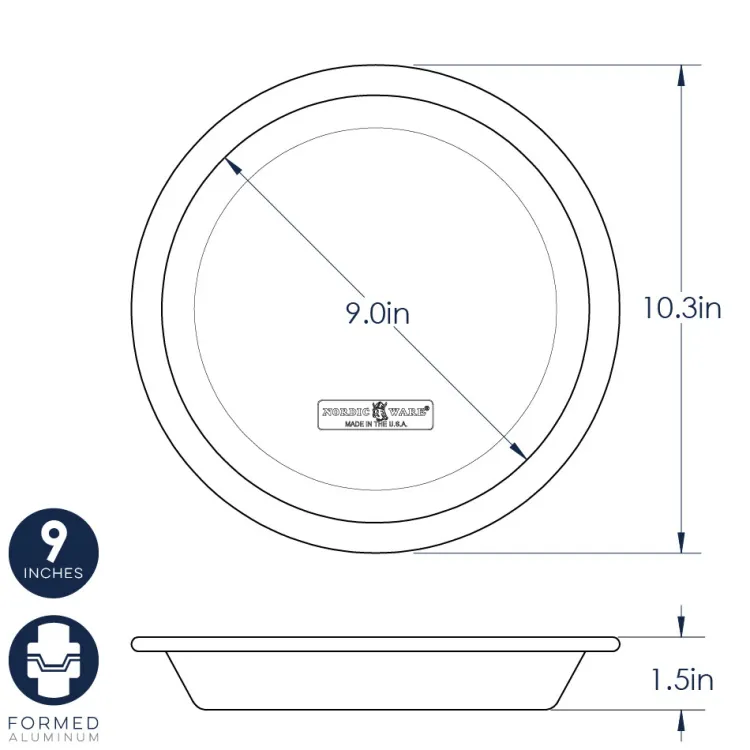 Naturals® 9 Inch Pie Pan