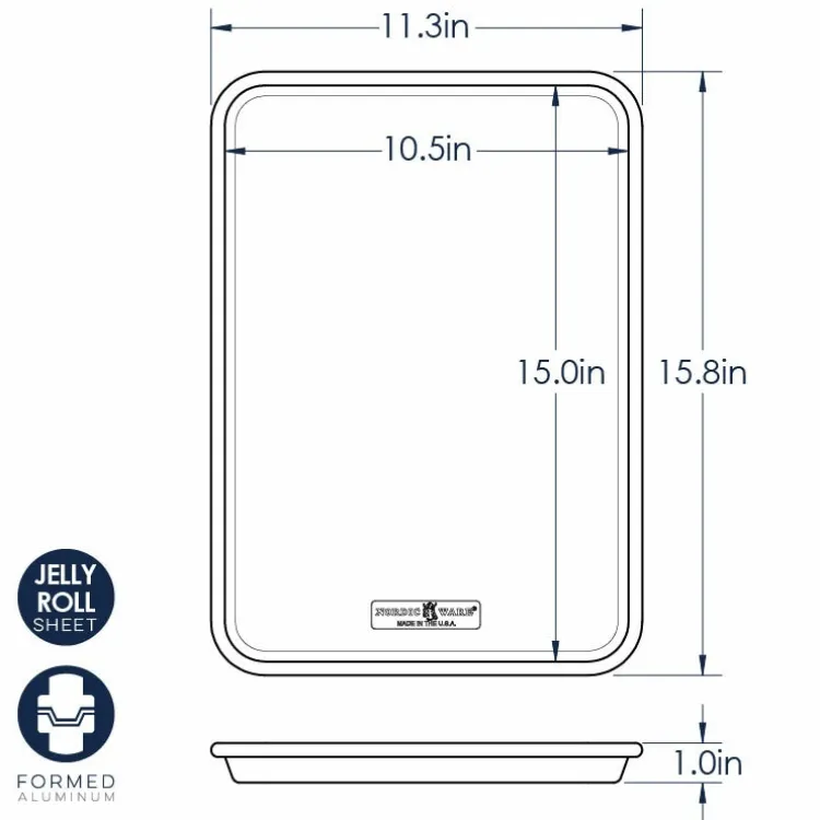Naturals® Jelly Roll Pan