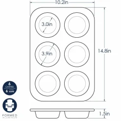 Naturals® Jumbo Muffin Pan