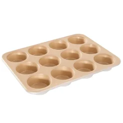 Naturals® Nonstick 12 Cavity Muffin Pan