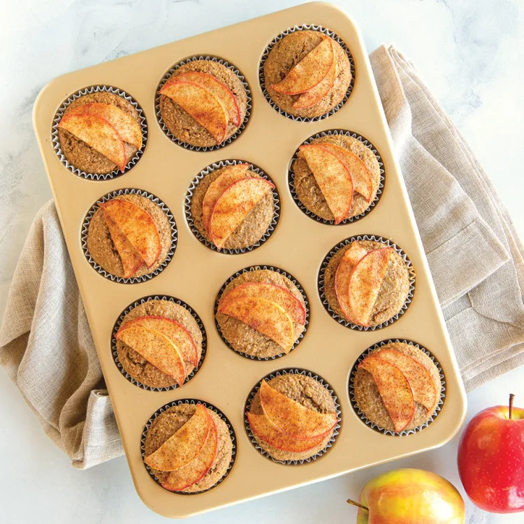 Naturals® Nonstick 12 Cavity Muffin Pan