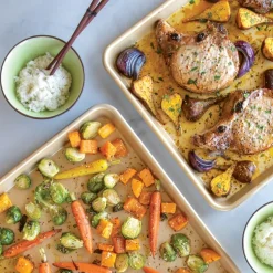 Naturals® Nonstick Half Sheet Pan Set of 2