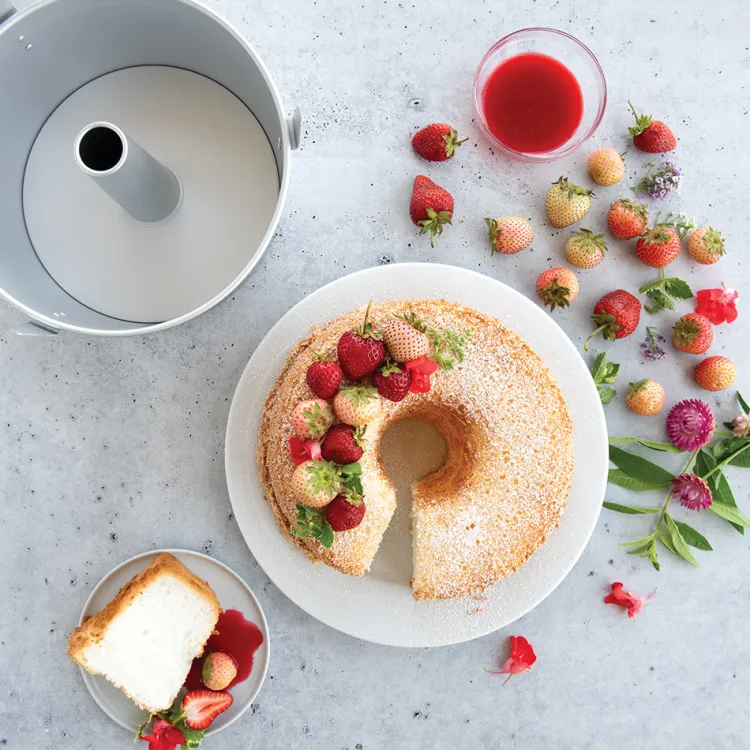 Naturals® 2 Piece Angelfood Pan with Removable Cone
