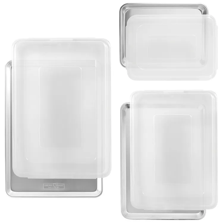 Naturals® 6 Piece Baking Sheet & Lid Set