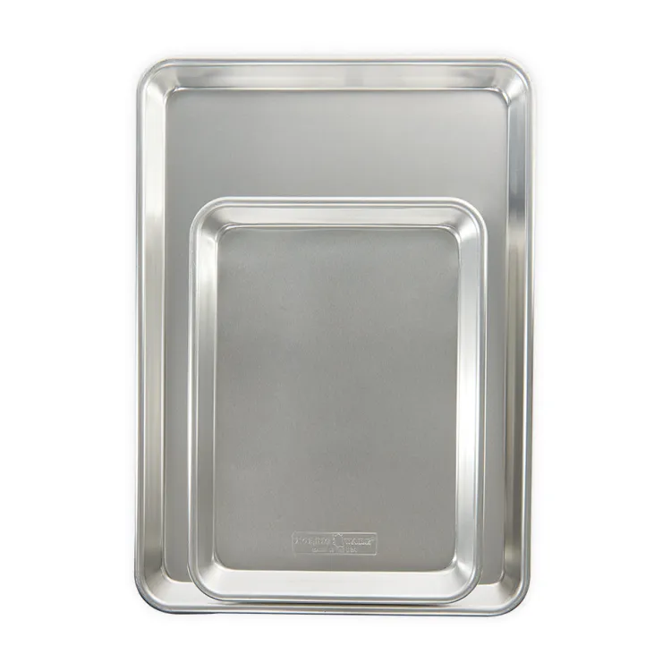 Naturals® 2 Piece Half Sheet & Quarter Sheet Pan Set