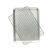 Naturals® Quarter Sheet Pan with Oven-Safe Nonstick Grid