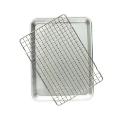 Naturals® Quarter Sheet Pan with Oven-Safe Nonstick Grid
