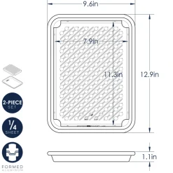 Naturals® Quarter Sheet with Multi-Task Oven & Cooling Rack