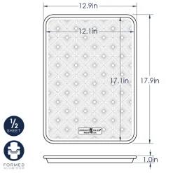 Naturals® Vintage Starburst Half Sheet Pan