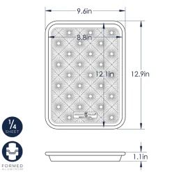 Naturals® Vintage Starburst Quarter Sheet Pan