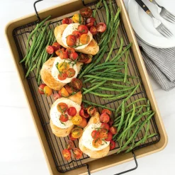 Nonstick High-Sided Oven Crisp Baking Tray