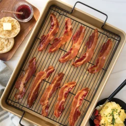 Nonstick High-Sided Oven Crisp Baking Tray