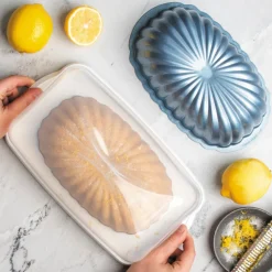 Northern Lights Fluted Loaf Pan & Keeper