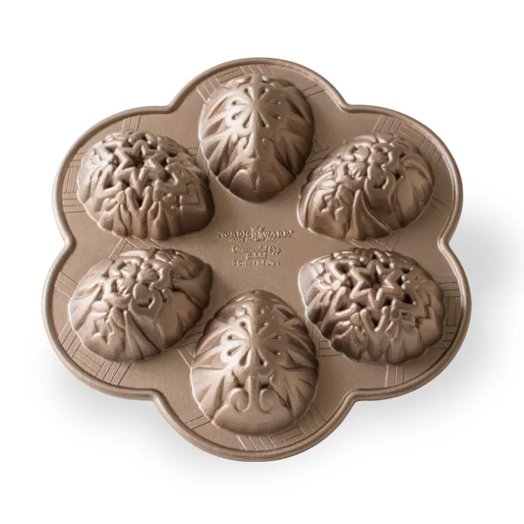 Ornamental Egg Cakelet Pan