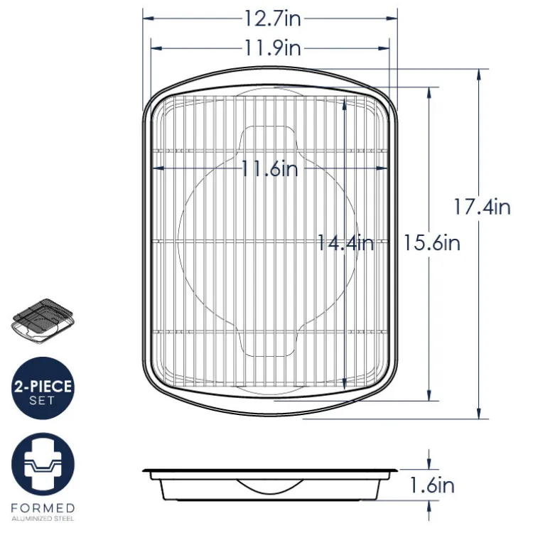 Oven Crisp Baking Tray