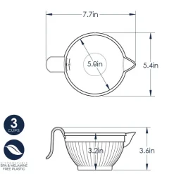 2-Piece Batter Mixing Bowl Set