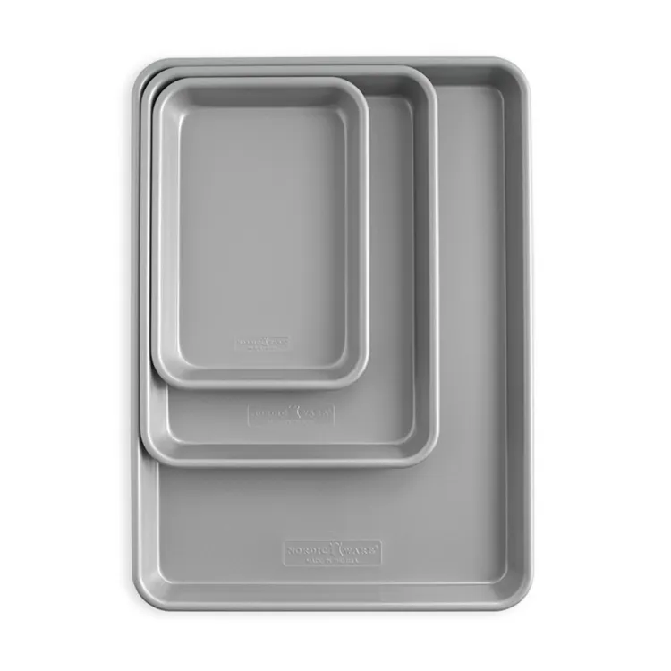 3-Piece Brilliant™ Bakeware Nonstick Sheet Pan Set