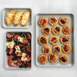 3-Piece Brilliant™ Bakeware Nonstick Sheet Pan Set