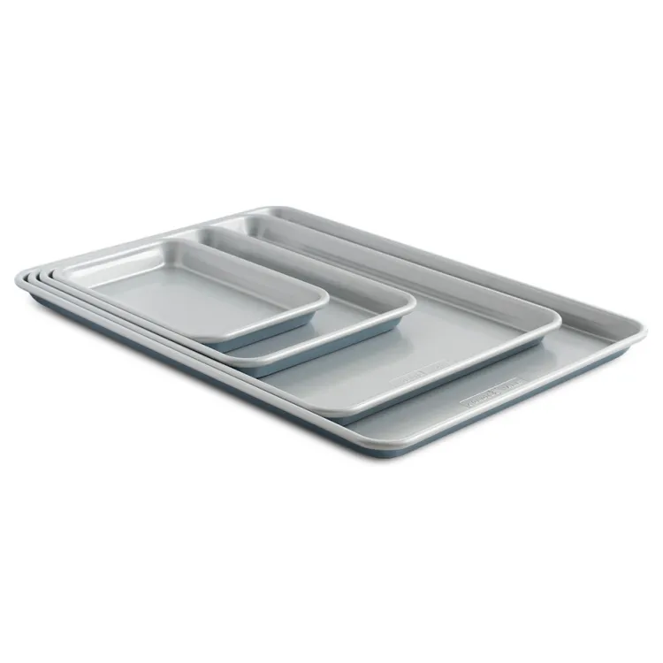 4-Piece Brilliant™ Bakeware Nonstick Sheet Pan Set