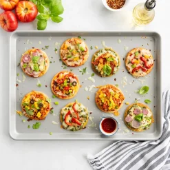 4-Piece Brilliant™ Bakeware Nonstick Sheet Pan Set