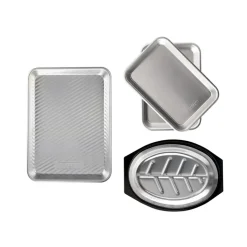 4-Piece Burger Grill Prep & Serve Set