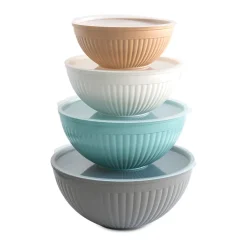 8- Piece Covered Bowl Set