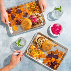 2-Piece Grill & Serve Trays