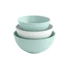 3 Piece Prep & Serve Bowl Set - Sea Glass Multi