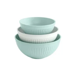 3 Piece Prep & Serve Bowl Set - Sea Glass Multi