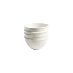 4 Piece Prep & Serve Mini Bowl Set - White