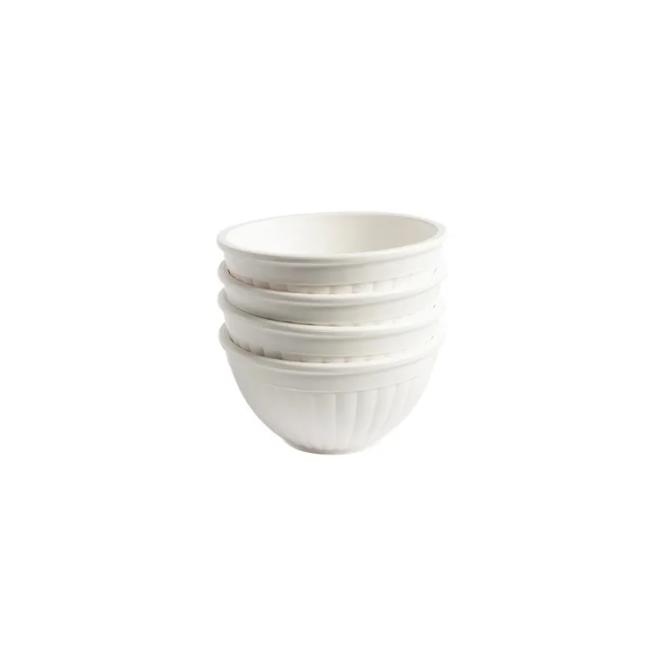 4 Piece Prep & Serve Mini Bowl Set - White