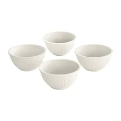 4 Piece Prep & Serve Mini Bowl Set - White