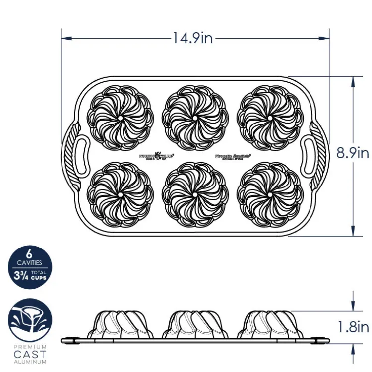 Pirouette Bundtlette® Pan