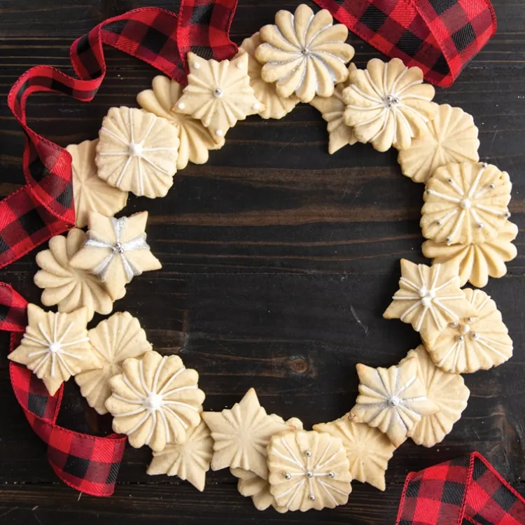 Pretty Pleated Cookie Stamps