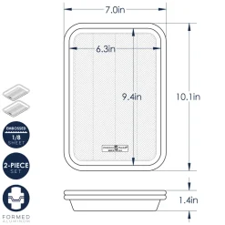 Prism Eighth Sheet Pan (Set of 2)
