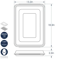 Prism Half Sheet Pan with Lid
